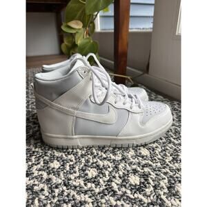 Nike Dunk High GS Summit White Pure Platinum DB2179 107 blue Size 7Y Womens 8.5